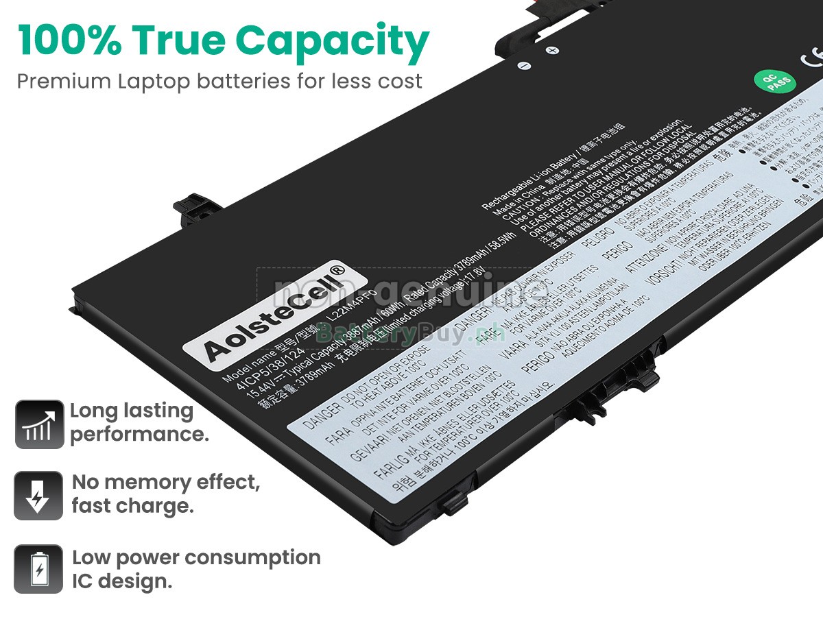 Lenovo L22M4PF0 Replacement Battery