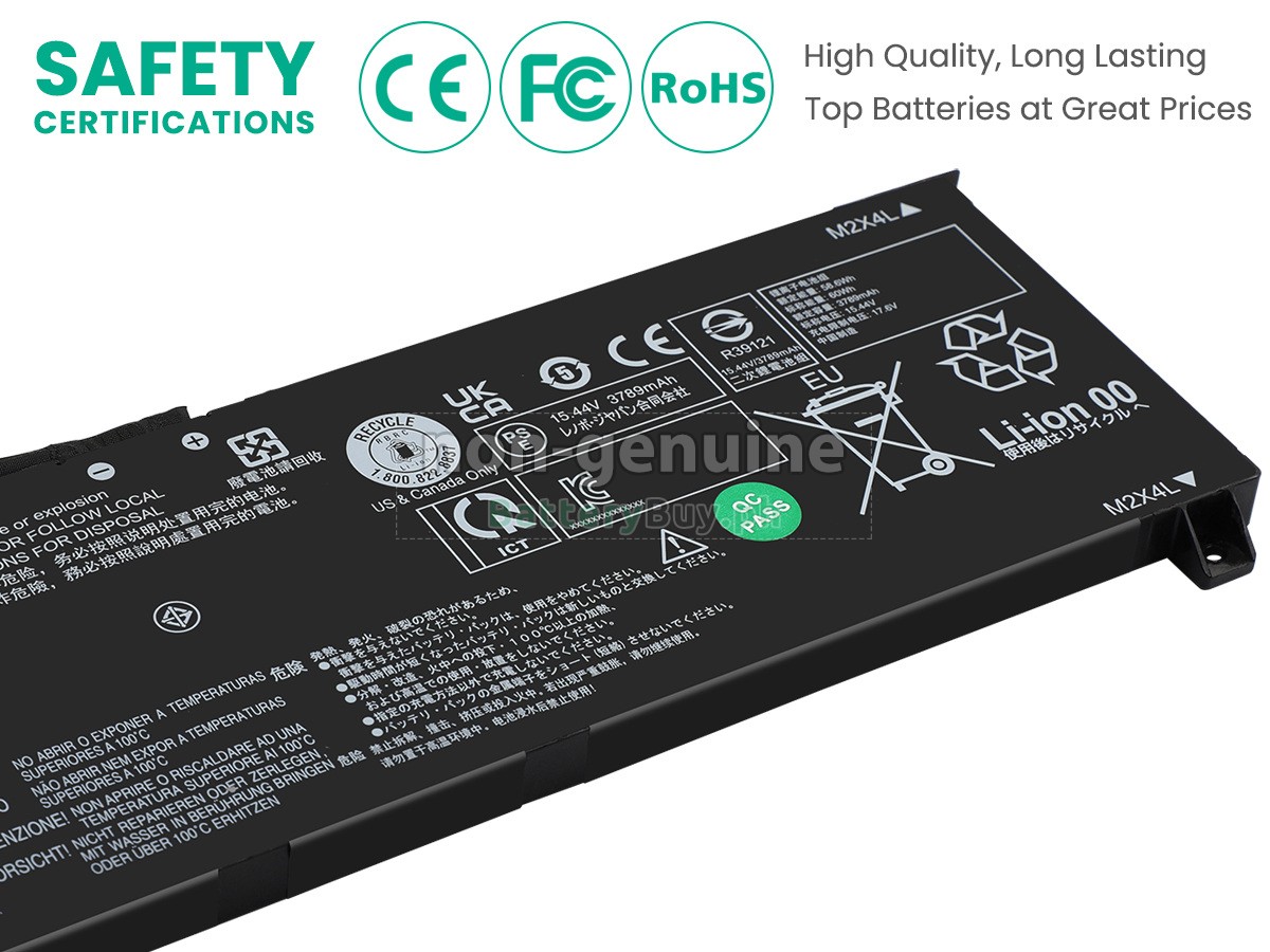 Lenovo LOQ 15IRX9-83DV00C5IV Replacement Battery