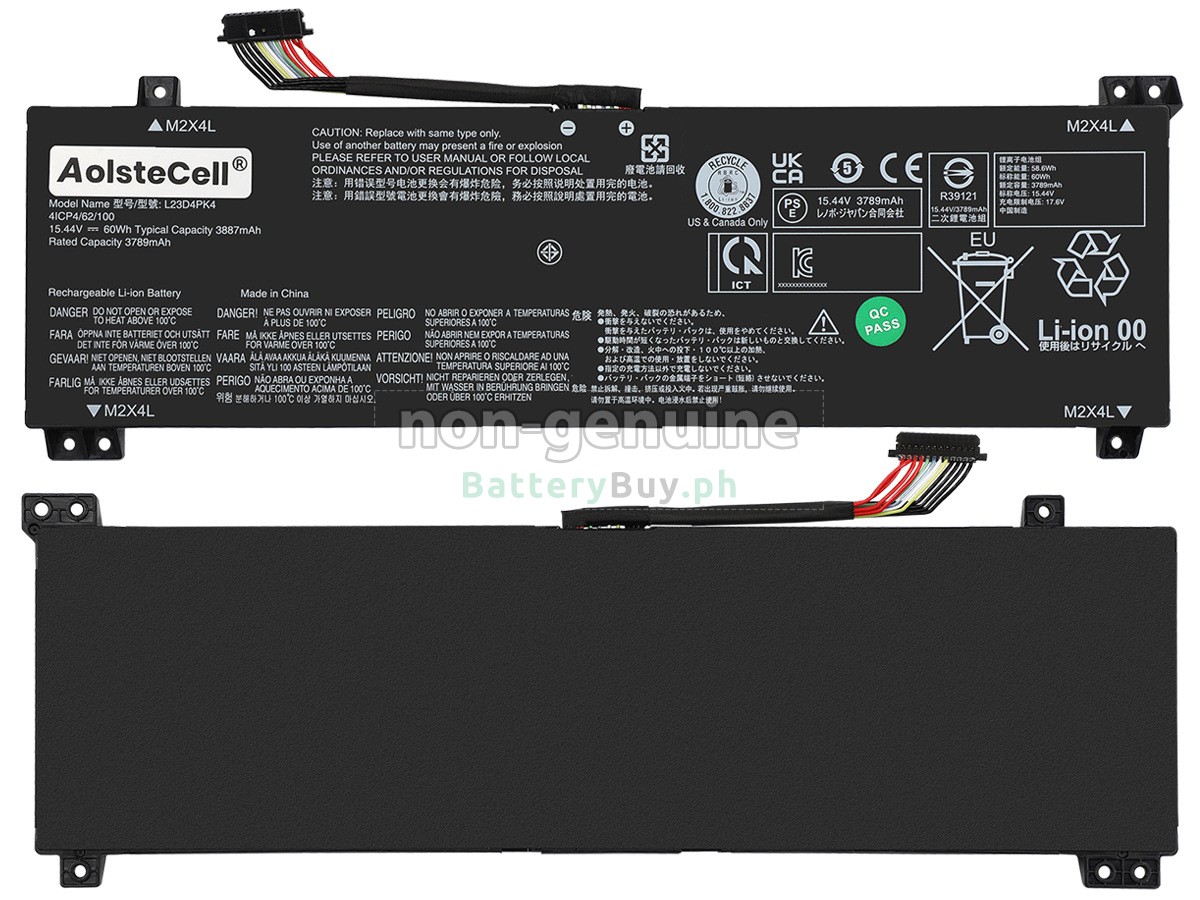 Lenovo LOQ 15IRX9-83DV00C5IV Replacement Battery