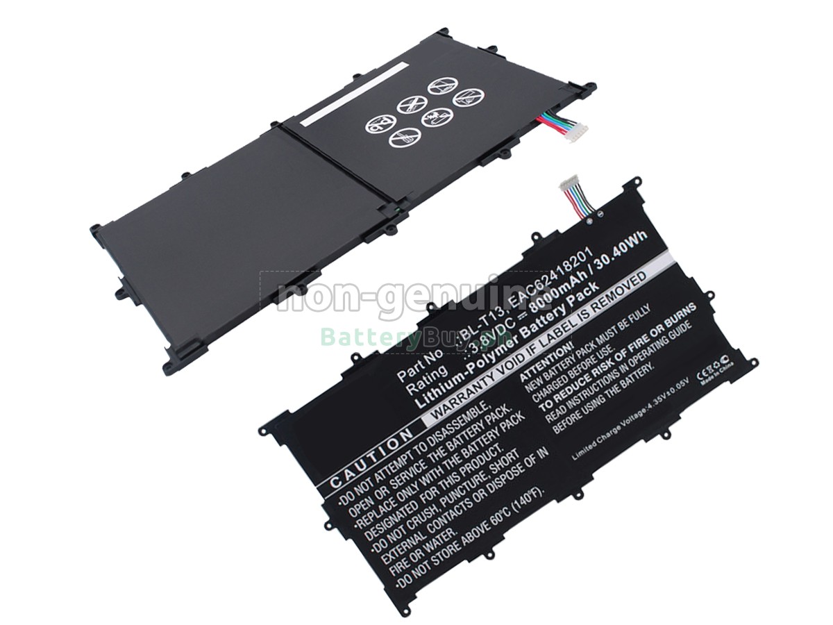 LG G PAD Tablet 10.1 Replacement Battery
