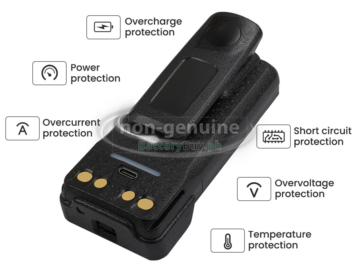 Motorola XPR7550E Replacement Battery