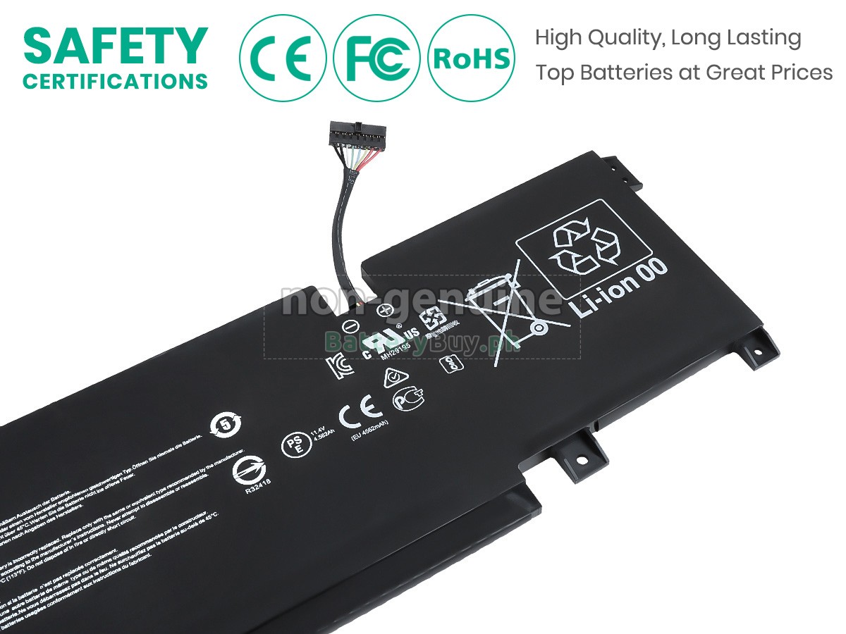 MSI PRESTIGE 14 A12UC-066PT Replacement Battery