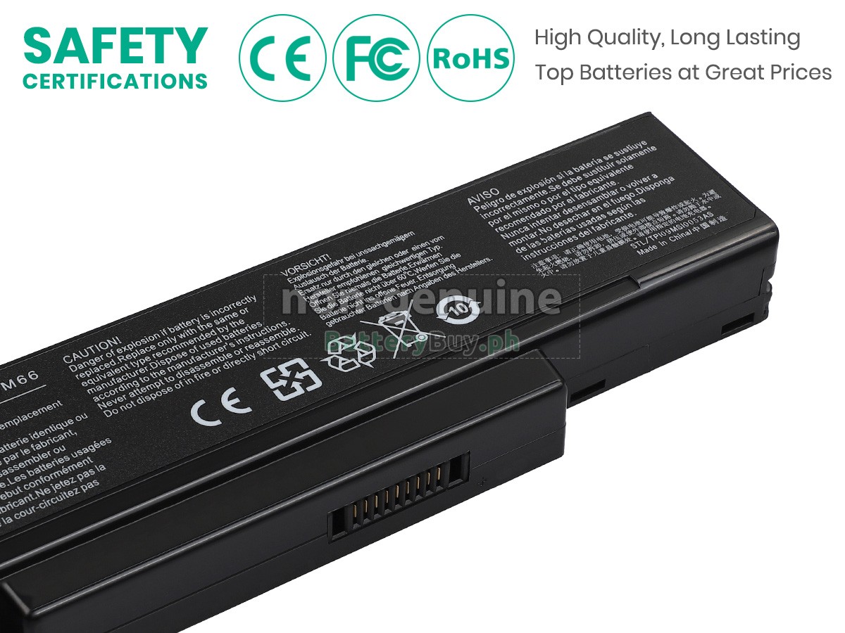 MSI GT740 Replacement Battery