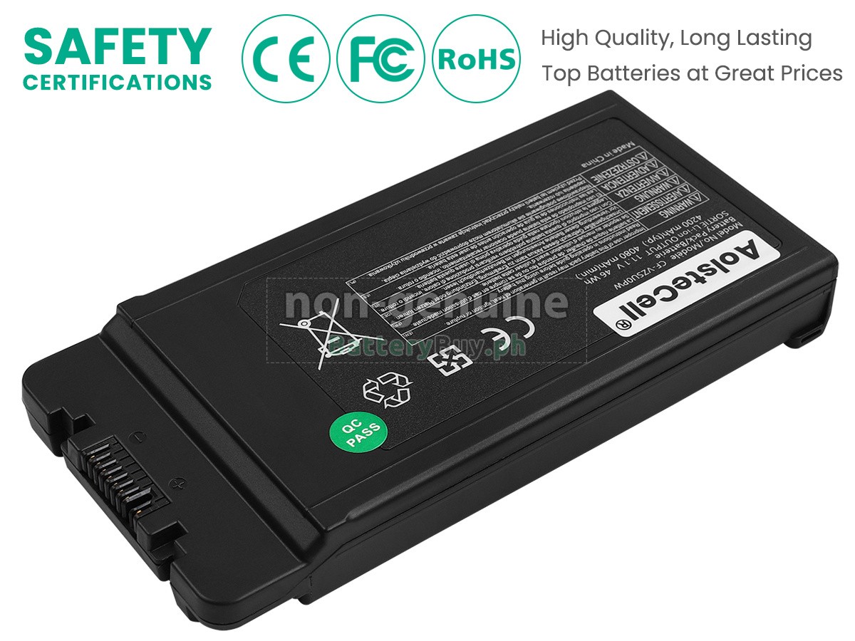 Panasonic CF-VZSU0KJS Replacement Battery