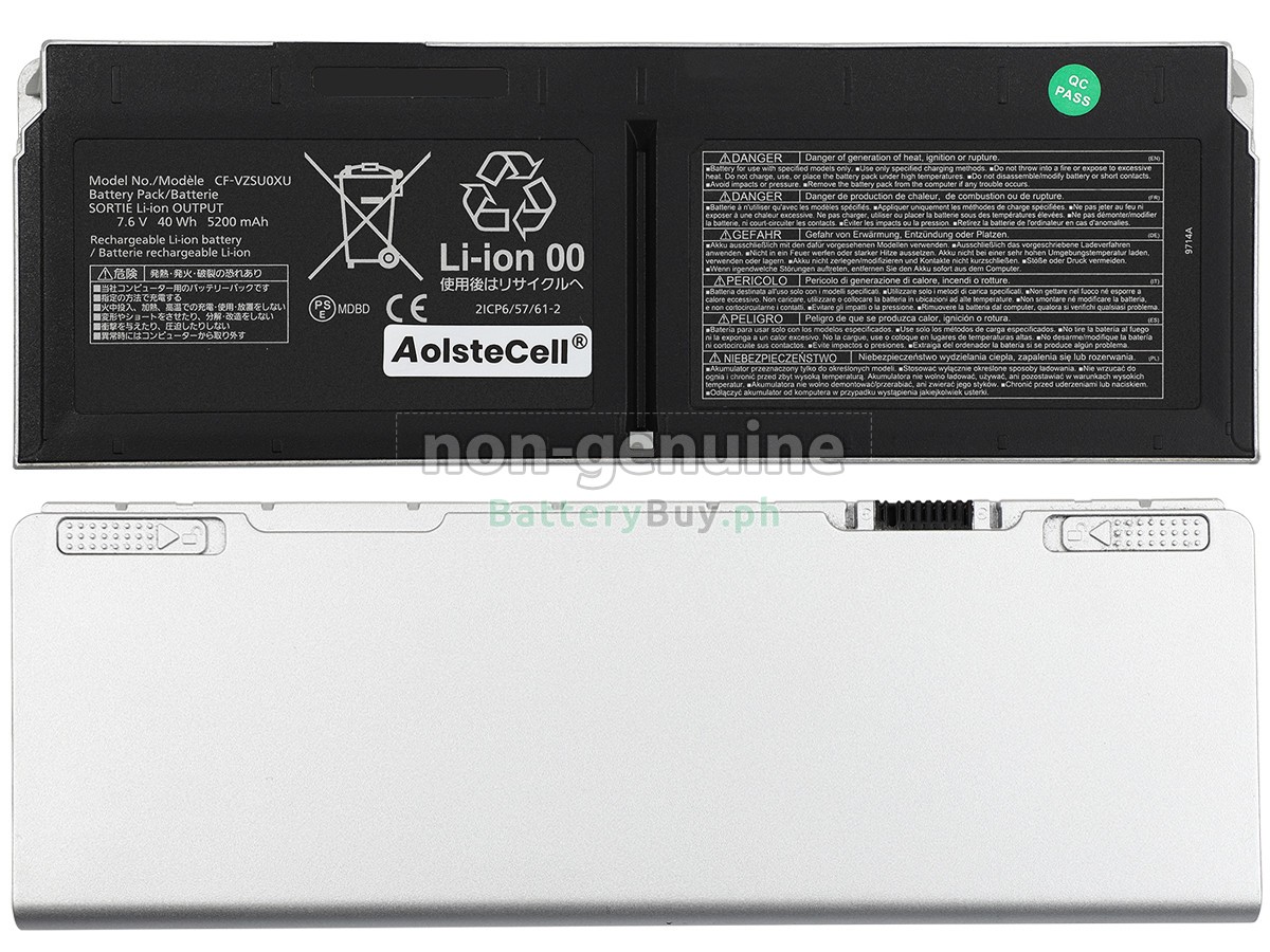 Panasonic CF-VZSU0WU Replacement Battery