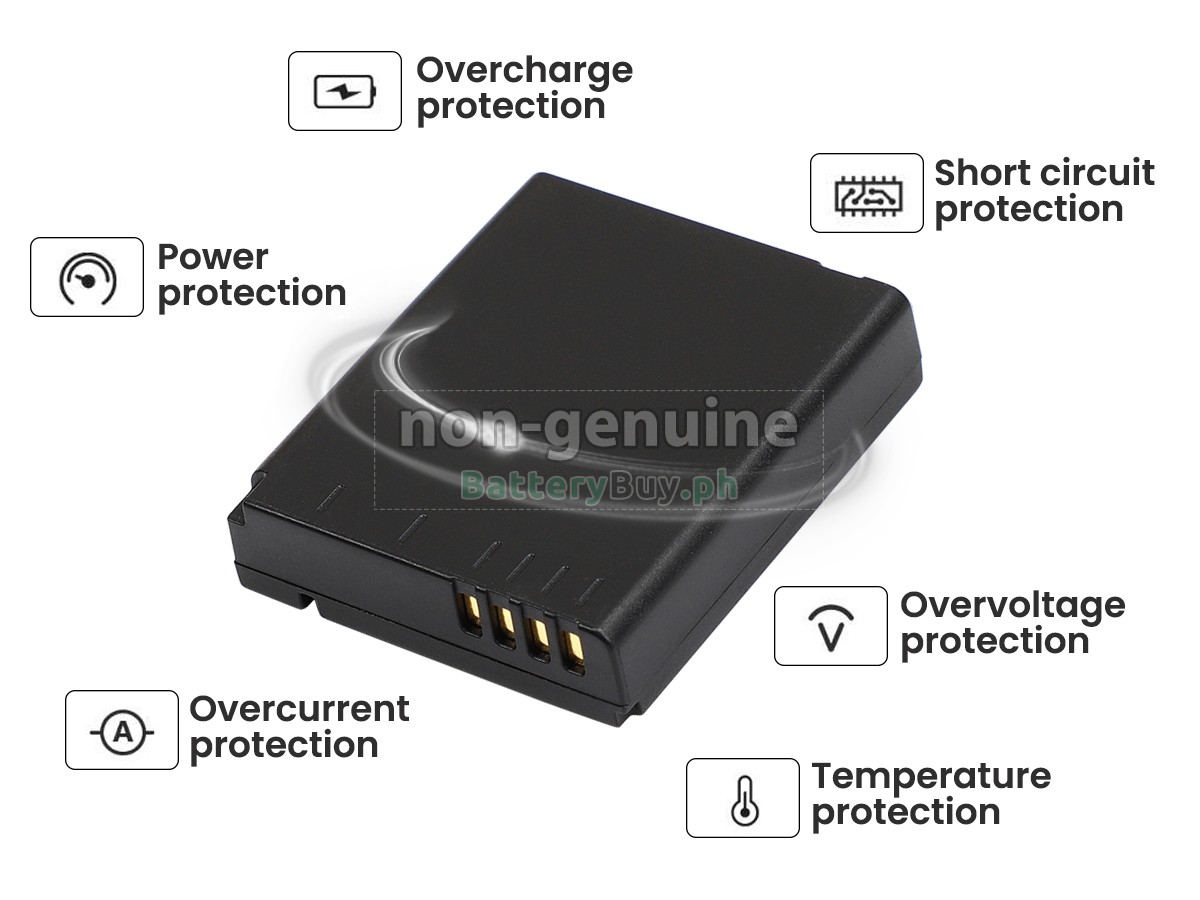 Panasonic DMC-LX5W Replacement Battery