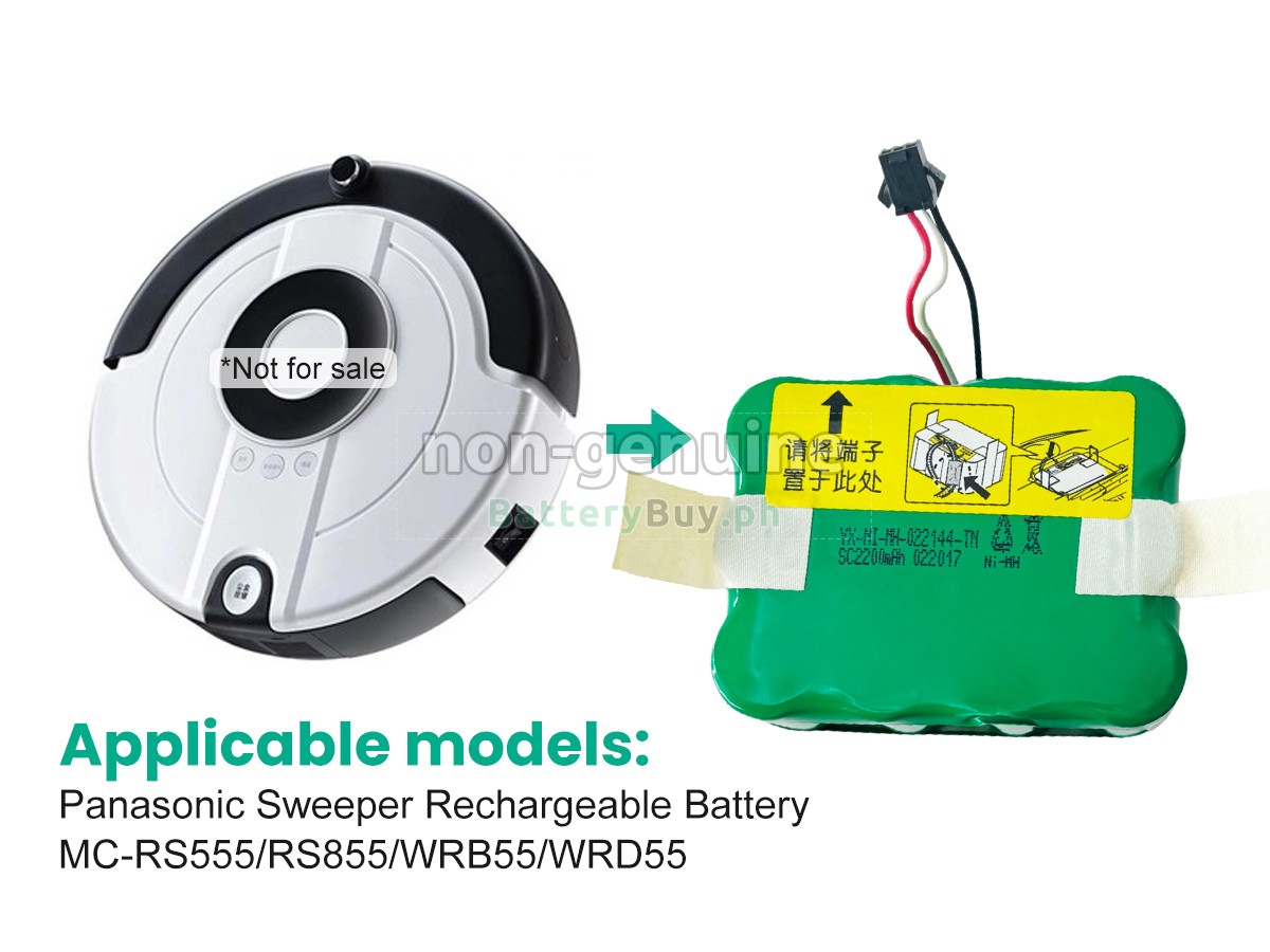 Panasonic MC-RS855 Replacement Battery