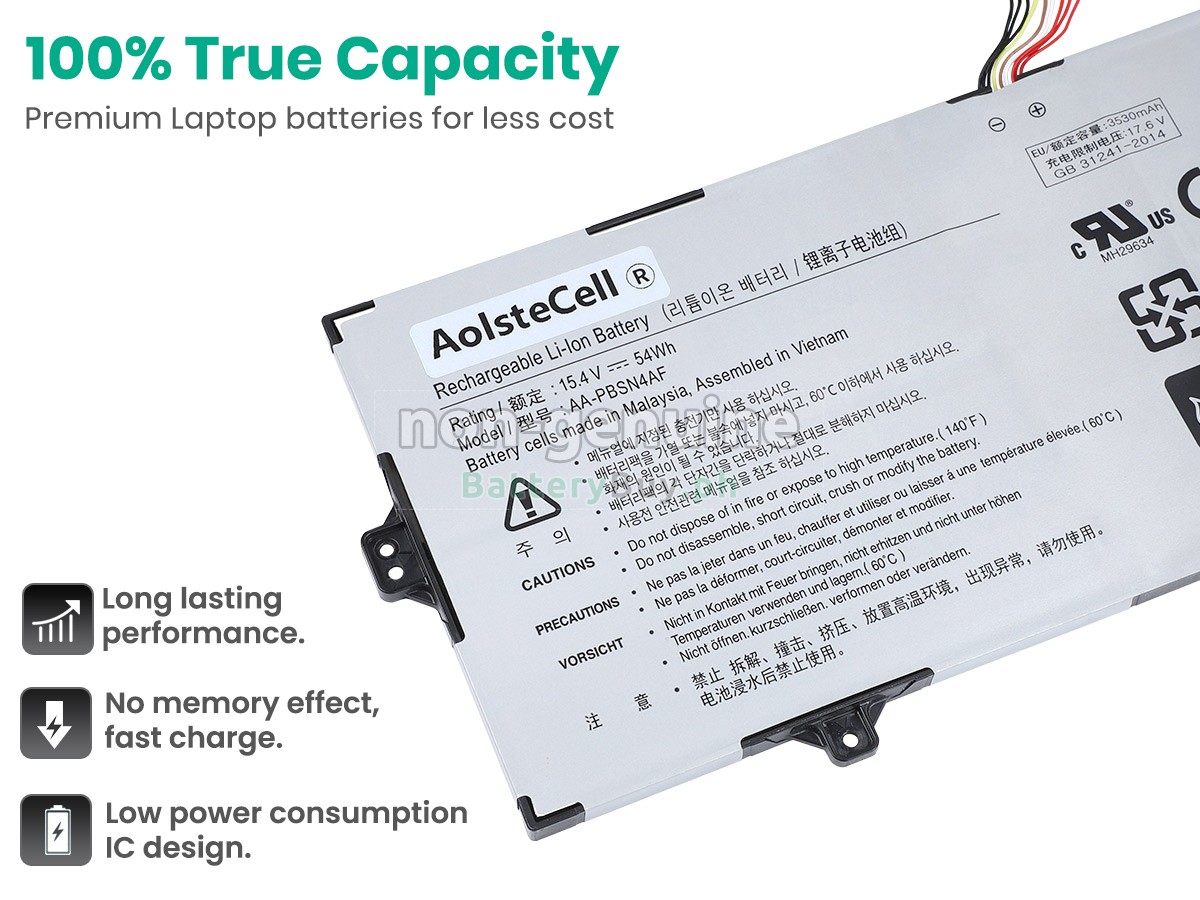 Samsung NP930SBE Replacement Battery
