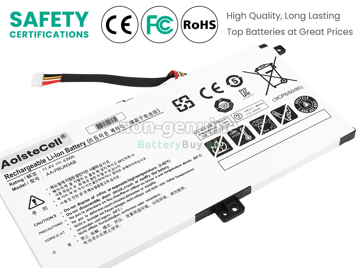 Samsung NP740U3M Replacement Battery