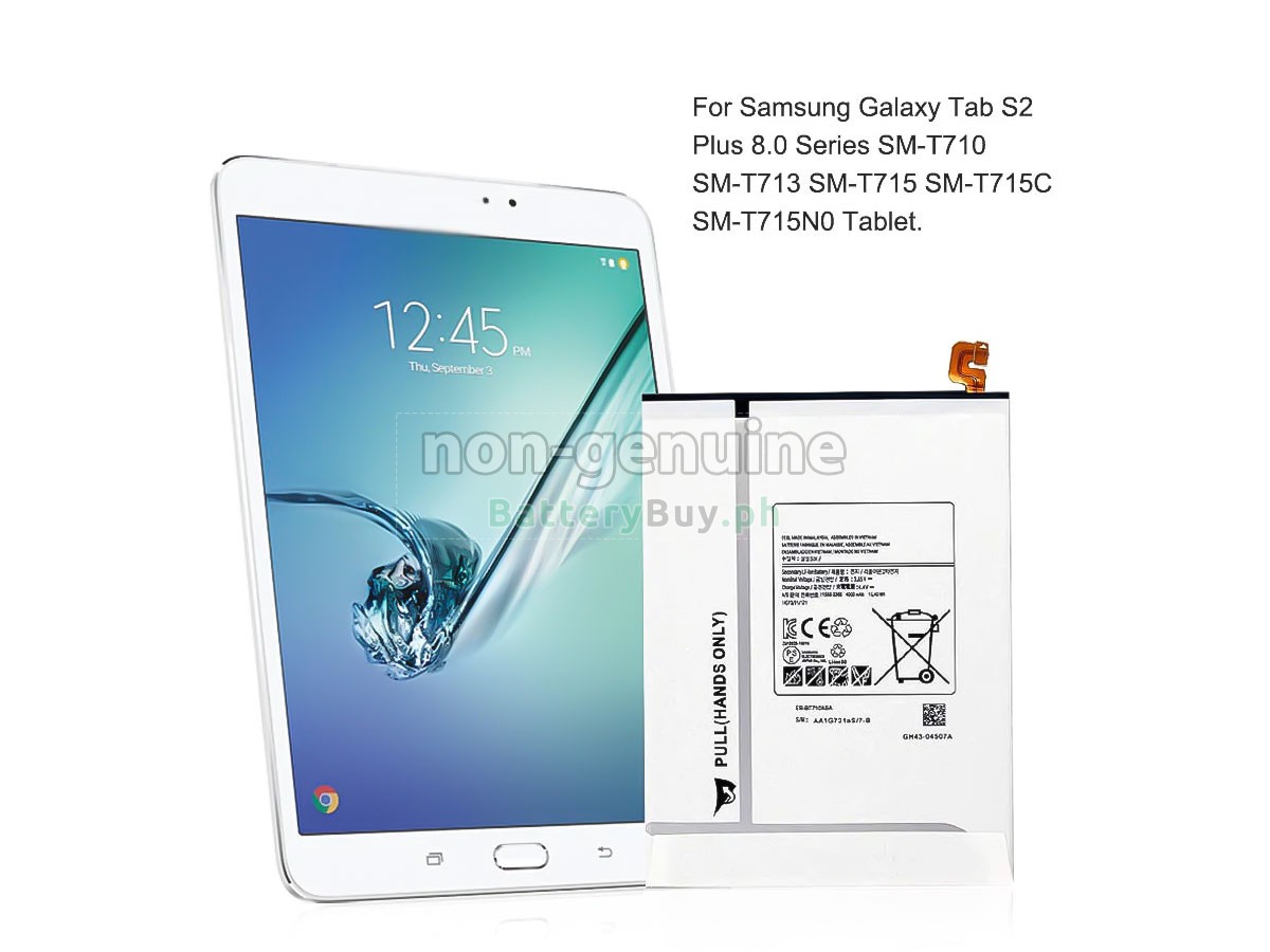 Samsung SM-T710 Replacement Battery