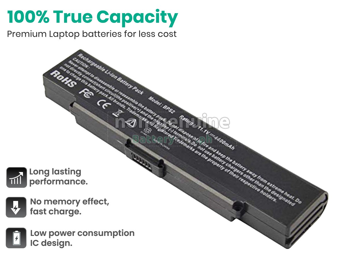 Sony VAIO VGN-C11C/P Replacement Battery