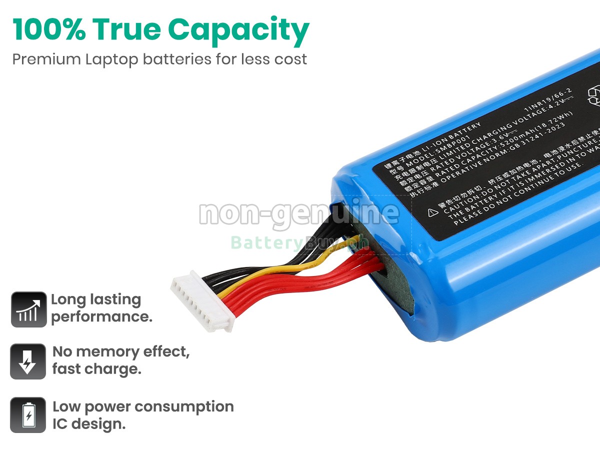 Sunmi SM-INR18650M26-1S2P Replacement Battery
