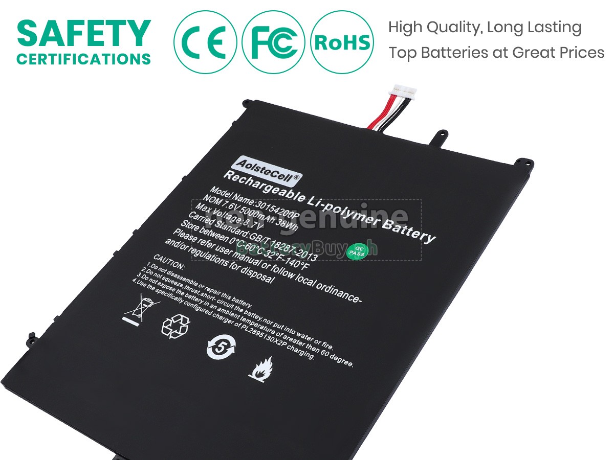 Teclast F15S Replacement Battery
