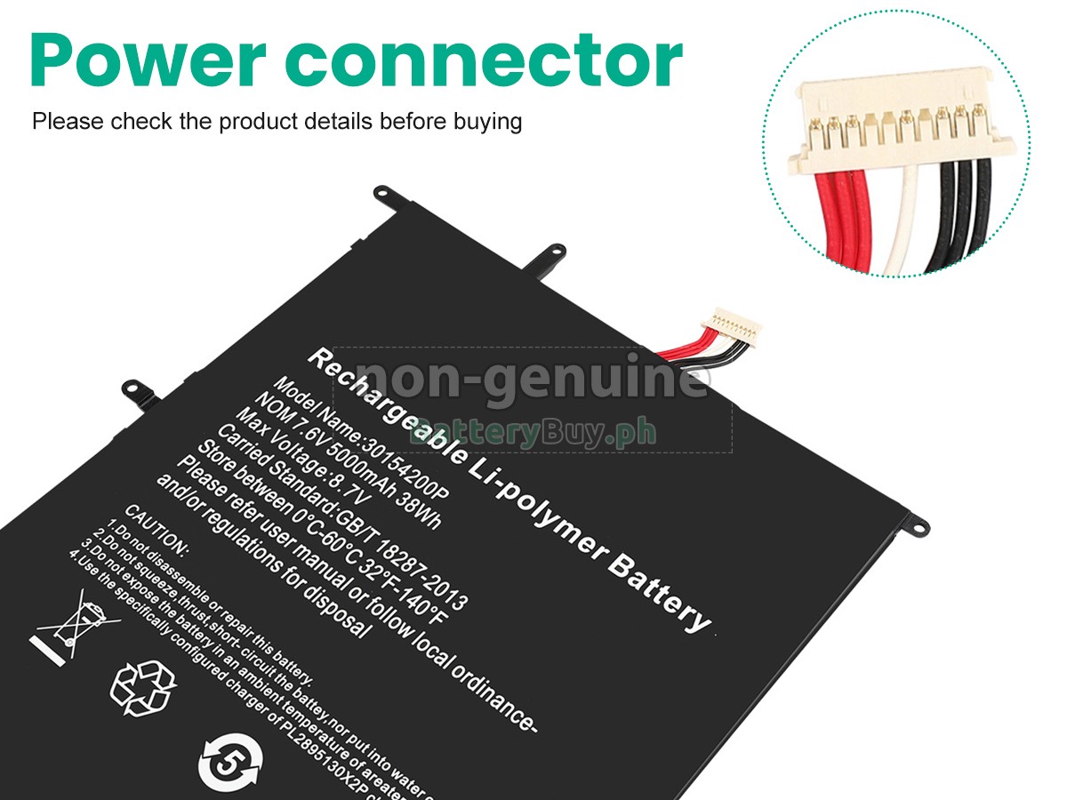 Teclast F7 PRO Replacement Battery