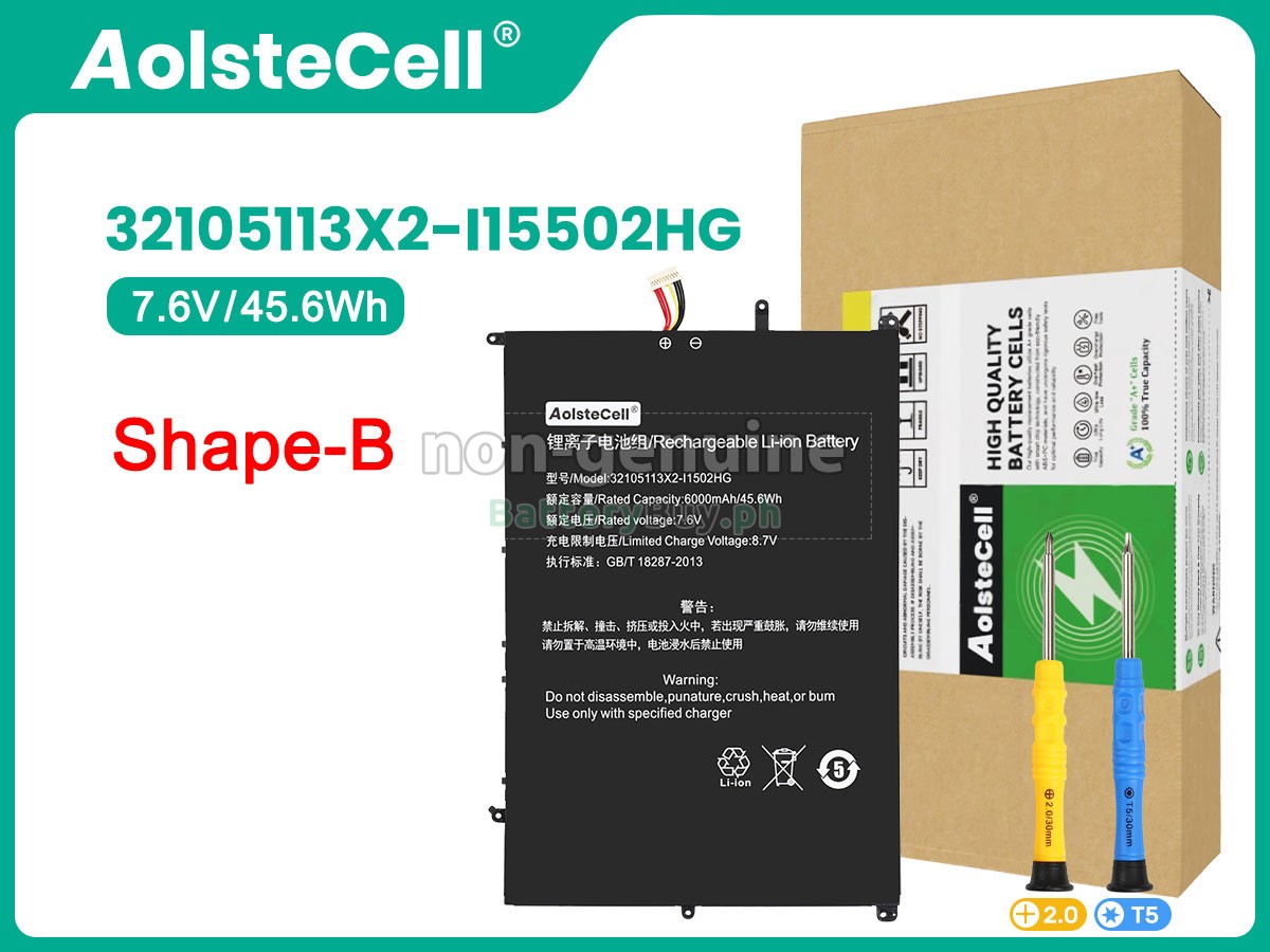 Teclast F15S Replacement Battery