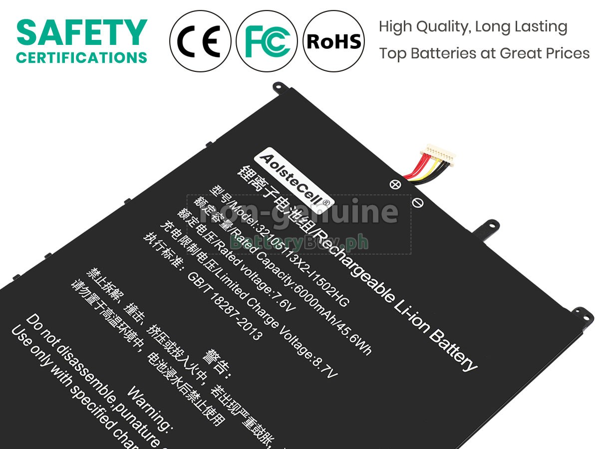 Teclast F15S Replacement Battery