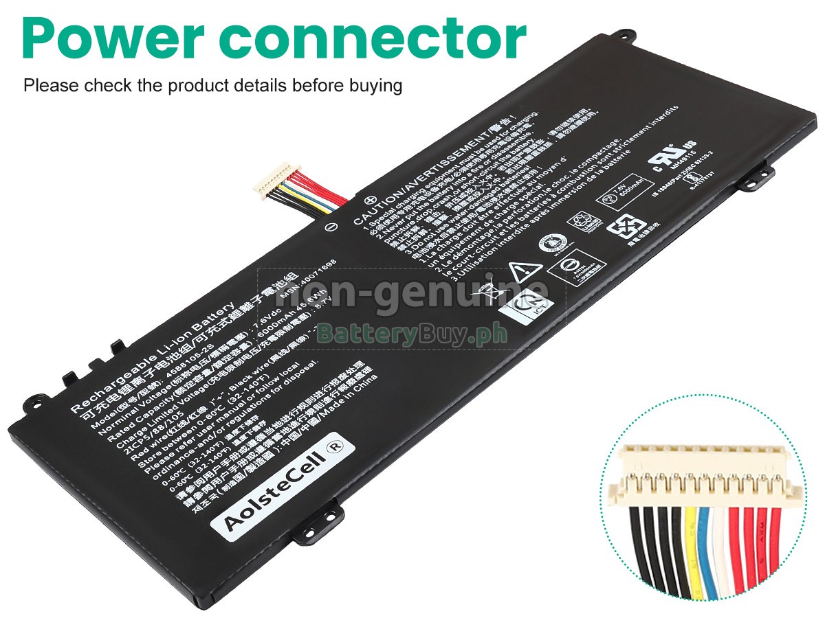 Toshiba Satellite C50D-B-157 Replacement Battery