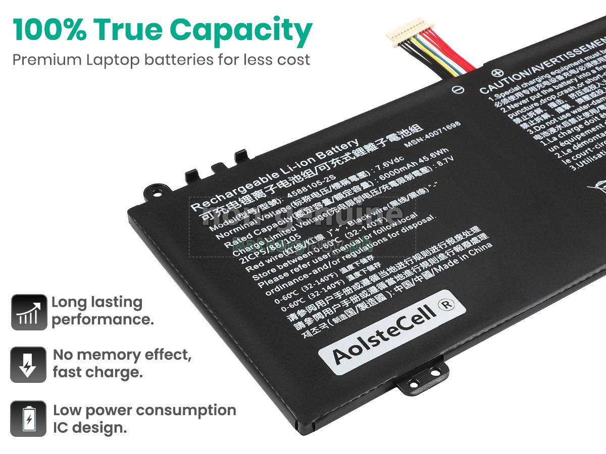 Toshiba Satellite C50D-B-157 Replacement Battery