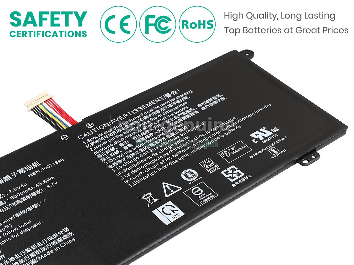 Toshiba Satellite C50D-B-157 Replacement Battery