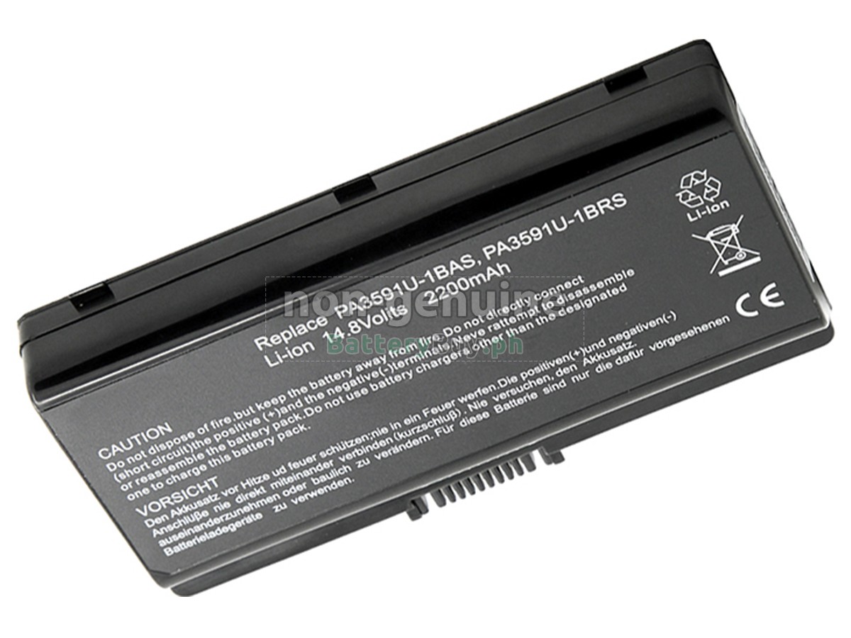 Toshiba PA3591U-1BRS Replacement Battery