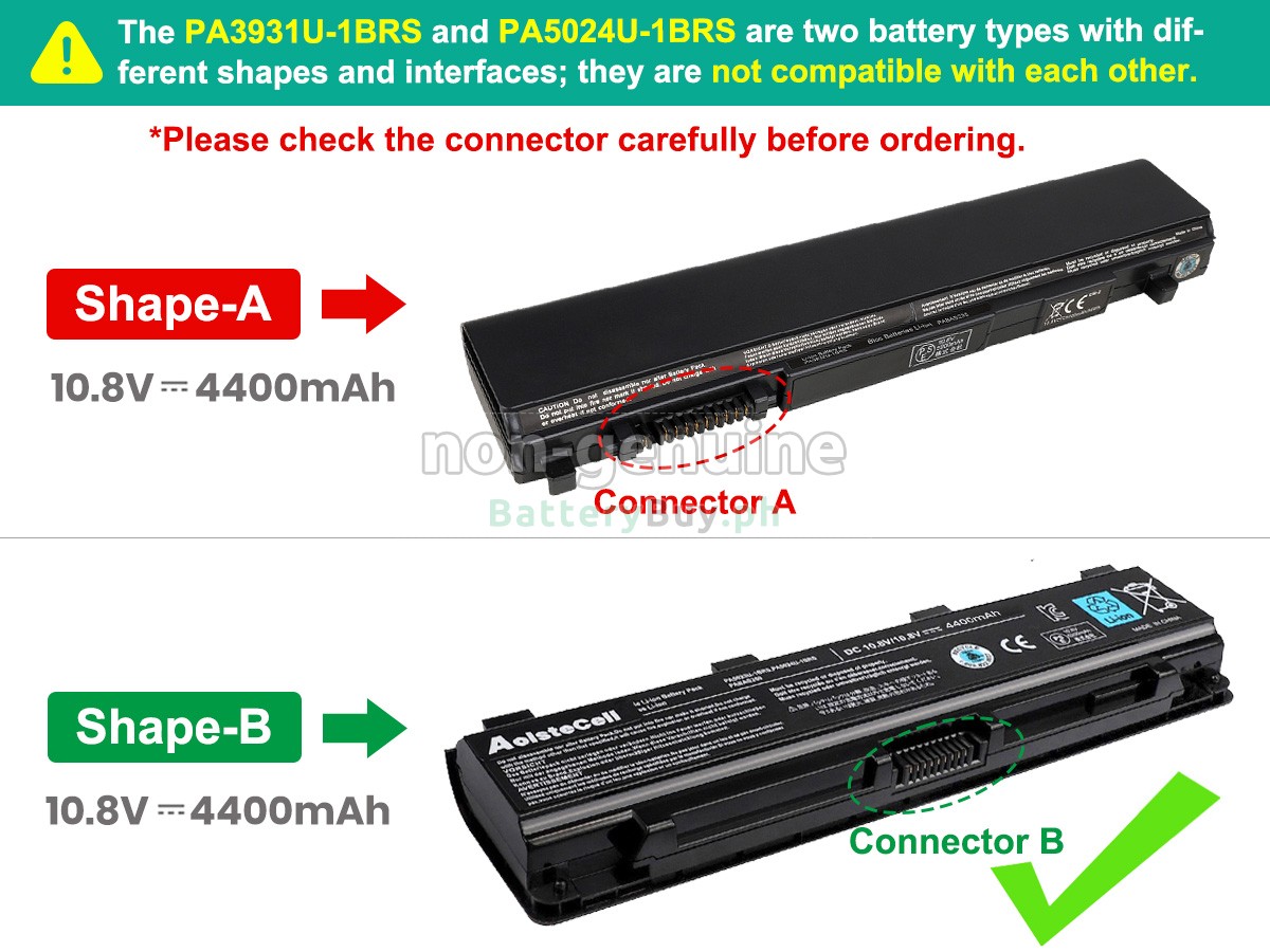 Toshiba Satellite R945-P440 Replacement Battery
