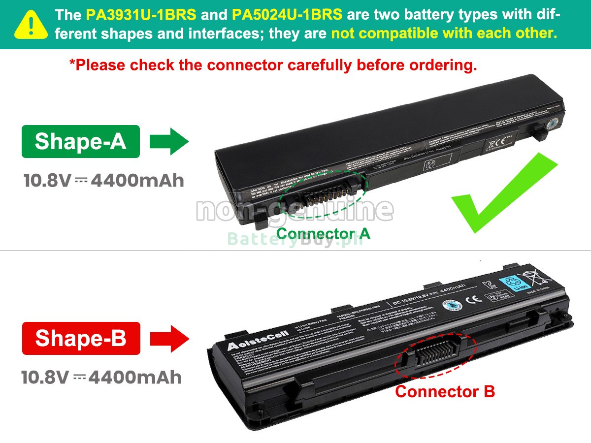 Toshiba Satellite R945-P440 Replacement Battery
